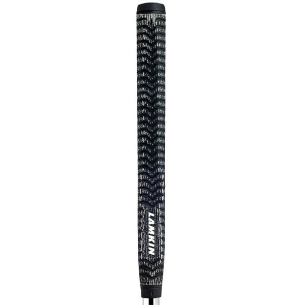 Deep Etched Paddle FC Putter Grip Black White