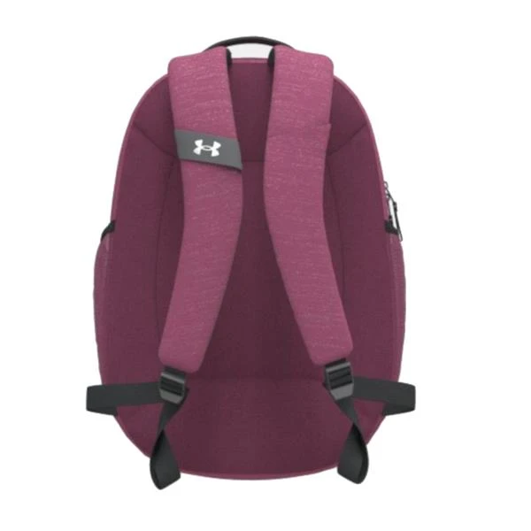 Under Armour Ladies Hustle Signature Backpack Pink 678 - Image 2
