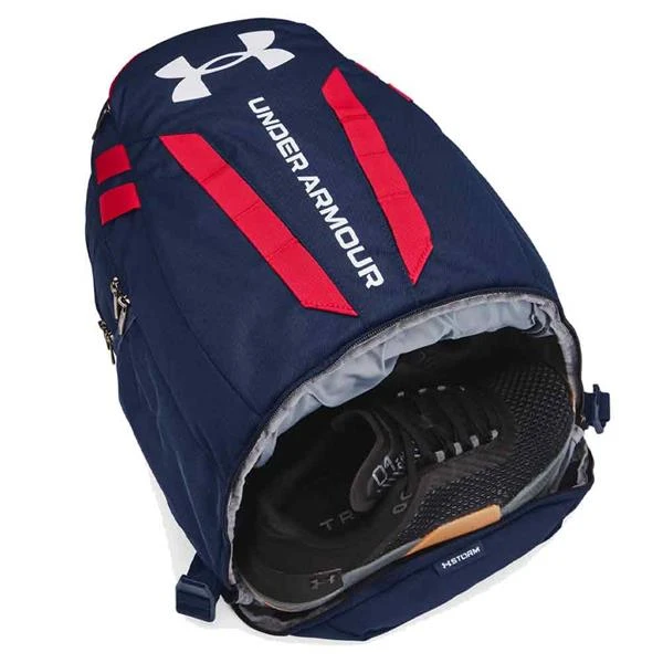 Under Armour Hustle 5.0 Backpack Blue 409 - Image 5