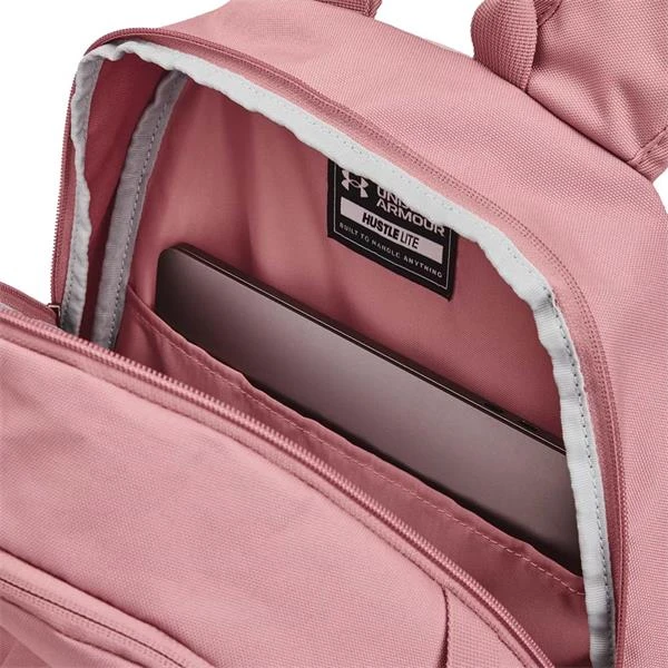 Under Armour Hustle Lite Backpack Pink 697 - Image 4
