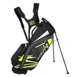 COBRA Ultralight Stand Bag Black Turbo Yellow