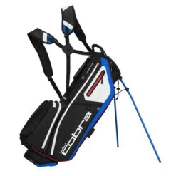 COBRA Ultralight Pro+ Stand Bag BLACK ELECTRIC BLUE
