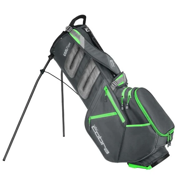 COBRA Ultralight Pro+ Stand Bag Quiet Shade/Green Gecko - Image 3