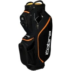 COBRA Ultralight Pro Cart Bag Black-Gold Fusion