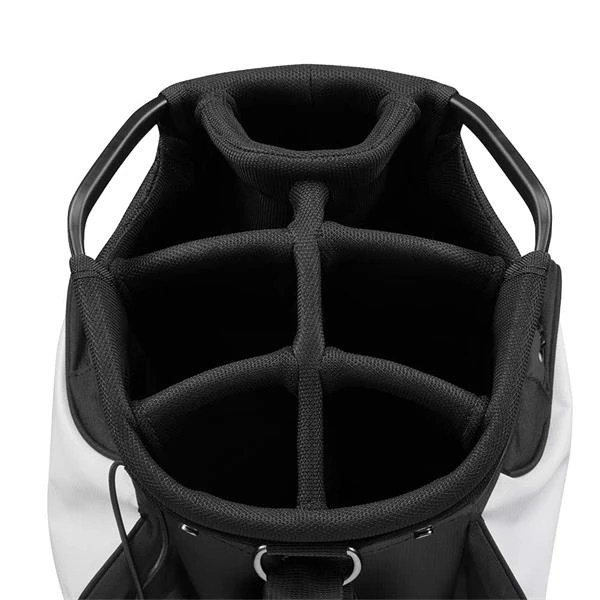 Mizuno LW-C Cart Bag 22 7W White Black - Image 2