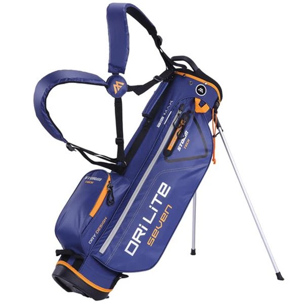Dri Lite 7 Stand Bag Navy Orange