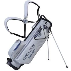 Dri Lite 7 Stand Bag Silver Navy