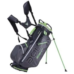 Aqua 8 W/P Stand Bag Charcoal Black Lime