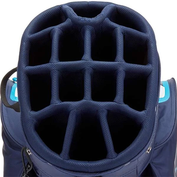 Mizuno BR DRI W/P Cart Bag 14 Way Divider Navy White - Image 3