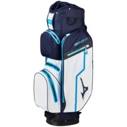 Mizuno BR DRI W/P Cart Bag 14 Way Divider Navy White