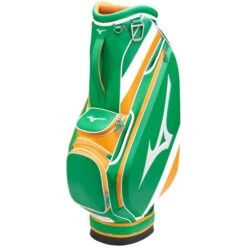 Mizuno Tour Cart Bag 5WD Green White Orange