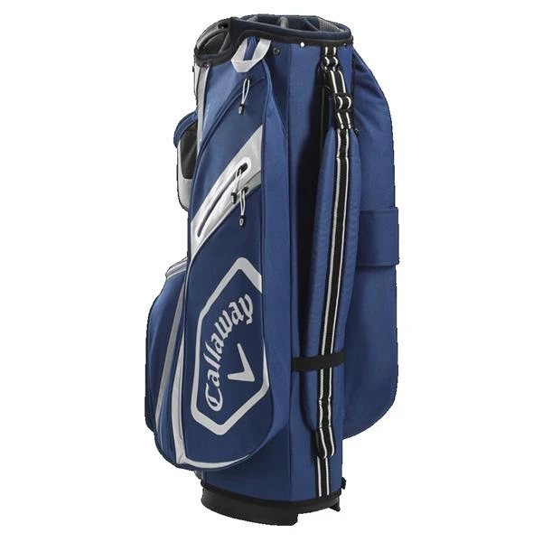 Callaway Chev 14+ Cart Bag Navy Silver - Image 3