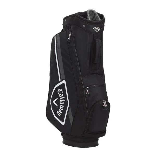 Callaway Chev Dry 14 Cart Bag Black White Charcoal - Image 4