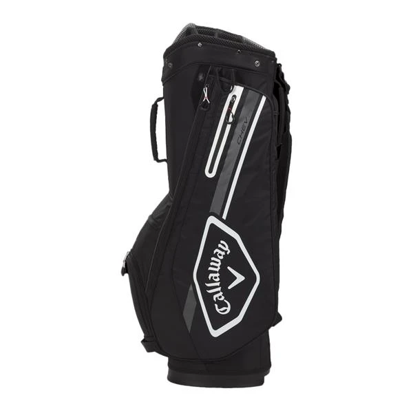Callaway Chev Dry 14 Cart Bag Black White Charcoal - Image 5