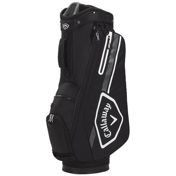 Callaway Chev Dry 14 Cart Bag Black White Charcoal