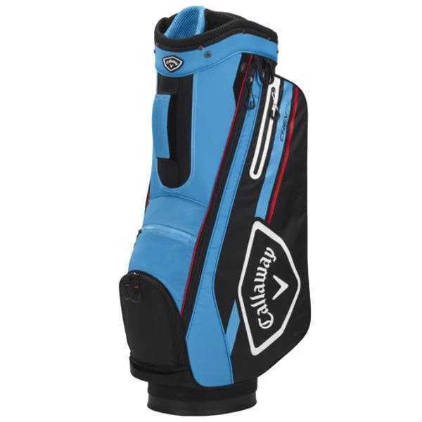 Callaway Chev Dry 14 Cart Bag Black Cyn Red