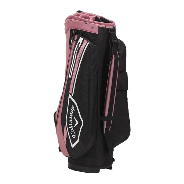 Callaway Chev Dry 14 Cart Bag Black Rose White - Image 4