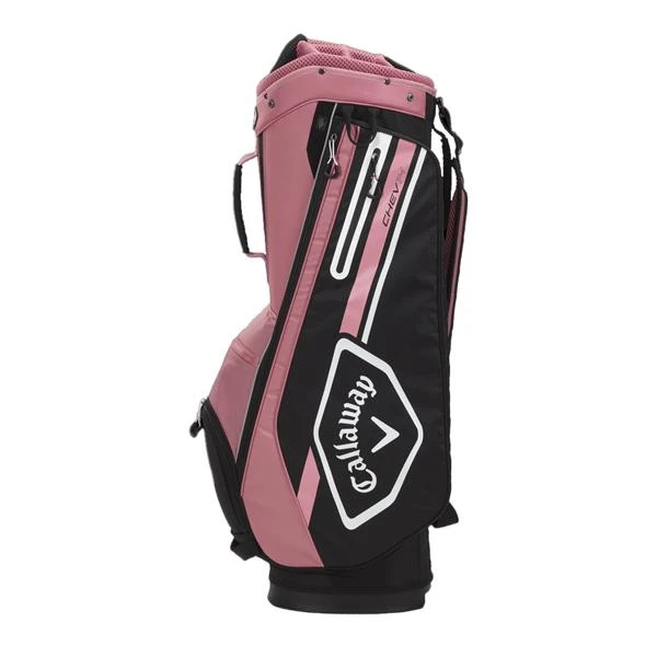 Callaway Chev Dry 14 Cart Bag Black Rose White - Image 5