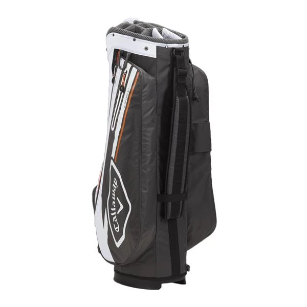 Callaway Chev Dry 14 Cart Bag Charcoal White Orange - Image 5