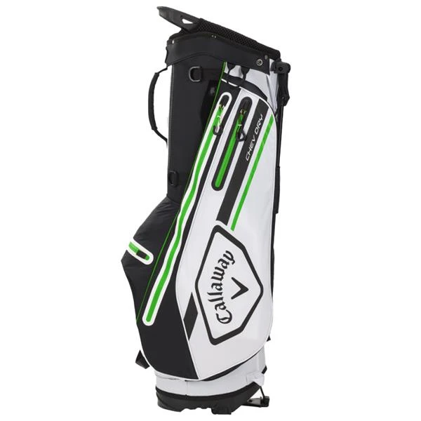 Callaway Chev Dry Epic Stand Bag White Black Green - Image 4