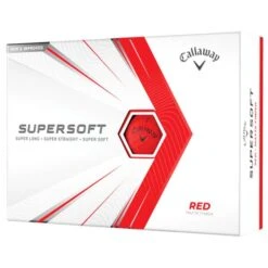 Callaway Supersoft 21 Golf Ball Dozens Red