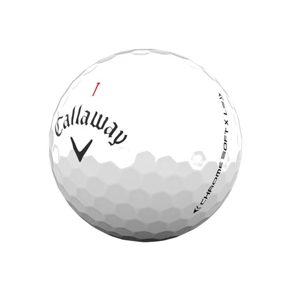 Callaway Chromesoft X LS Golf Ball Dozens White - Image 3