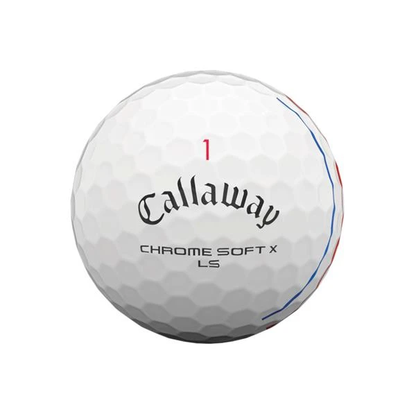 Callaway Chromesoft X LS Triple Track Golf Ball White - Image 2