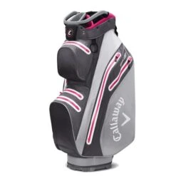 Callaway Org 14 HD Cart Bag Charcoal Silver Pink