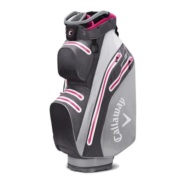 Callaway Org 14 HD Cart Bag Charcoal Silver Pink