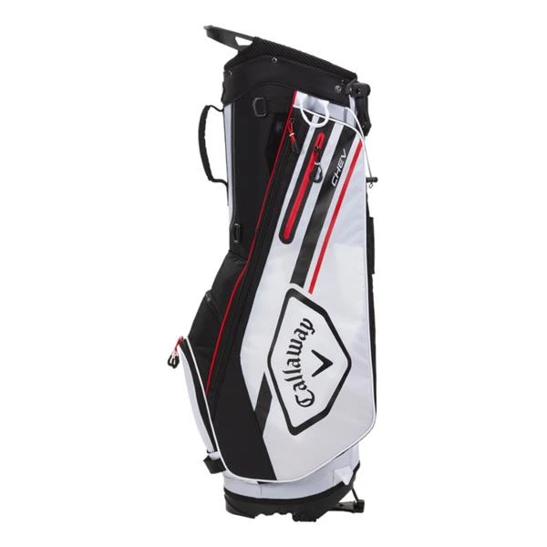 Callaway Chev Stand Bag White Black Fire - Image 4