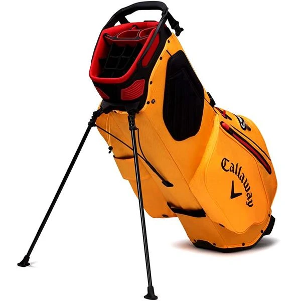 Callaway Fairway 14 HD Stand Bag Gold Fire Red - Image 3