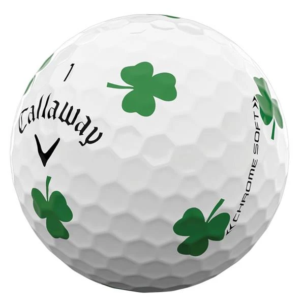 Callaway Chrome Soft Truvis Shamrock Doz Balls White - Image 4