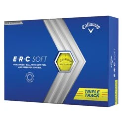 Callaway ERC Soft 23 Triple Track Golf Balls Dozen Yellow