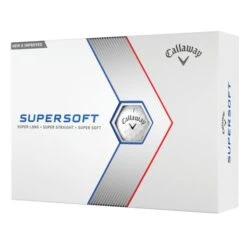 Callaway Supersoft 23 Golf Balls Dozen White