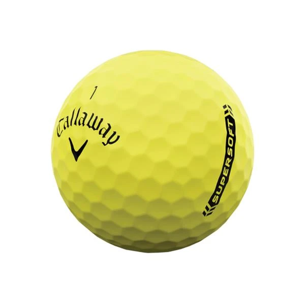 Callaway Supersoft 23 Golf Balls Dozen Yellow - Image 3