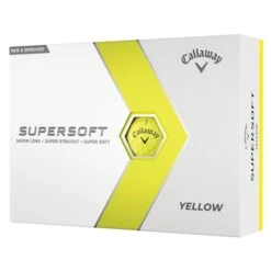 Callaway Supersoft 23 Golf Balls Dozen Yellow