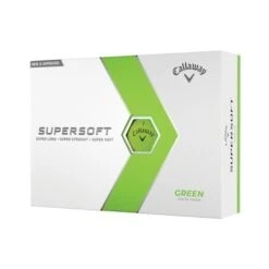 Callaway Supersoft 23 Matte Golf Balls Dozen Green