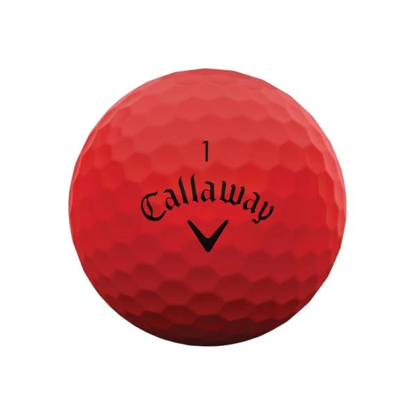 Callaway Supersoft 23 Matte Golf Balls Dozen Red - Image 2