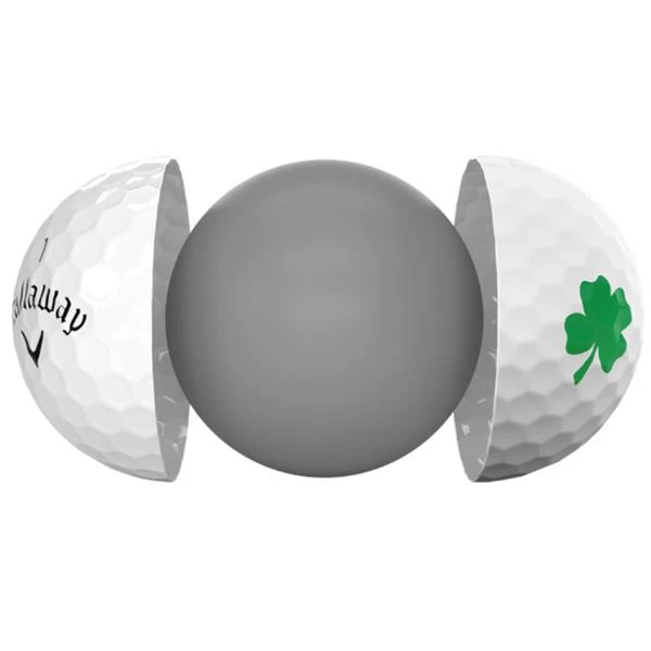 Callaway Supersoft 23 Shamrock Golf Balls Dozen White - Image 6