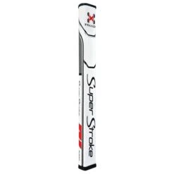 Flatso 1.0 Putter Grip White Red Silver