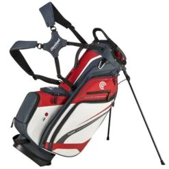 Cleveland Saturday Stand Bag Red - White - Char