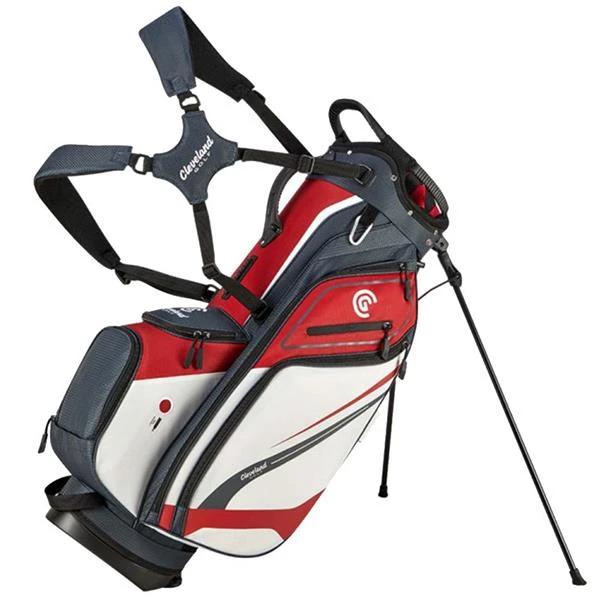 Cleveland Saturday Stand Bag Red - White - Char