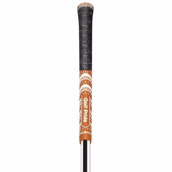 Golf Pride MCC Teams Standard Grip . Dark Orange White - Image 2