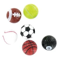 Golf Balls Novelty [6 Pack] NGB01m