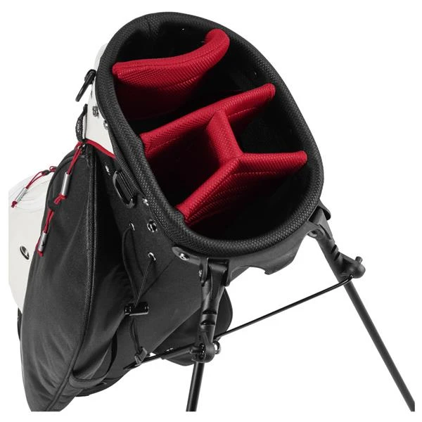 Nike Sport Lite Stand Bag Platinum - Black - Red 094 - Image 2