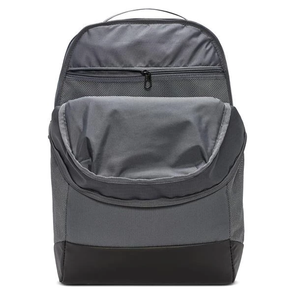 Nike Brasilia 9.5 Medium Backpack Grey Black White 026 - Image 4