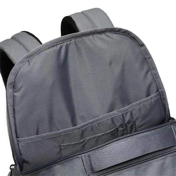 Nike Brasilia 9.5 Medium Backpack Grey Black White 026 - Image 5
