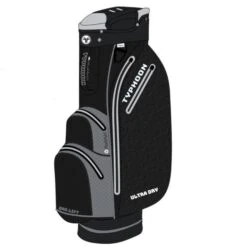 Typhoon Waterproof Cartbag Black Cool Grey White