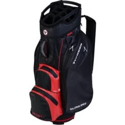 Typhoon Waterproof Cartbag Black - Red - White