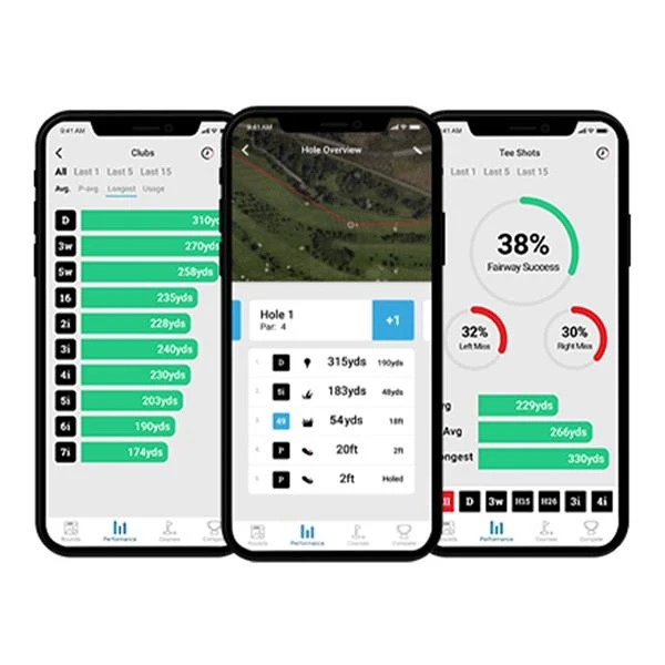 V3 Shotscope GPS Watch Black - Image 6